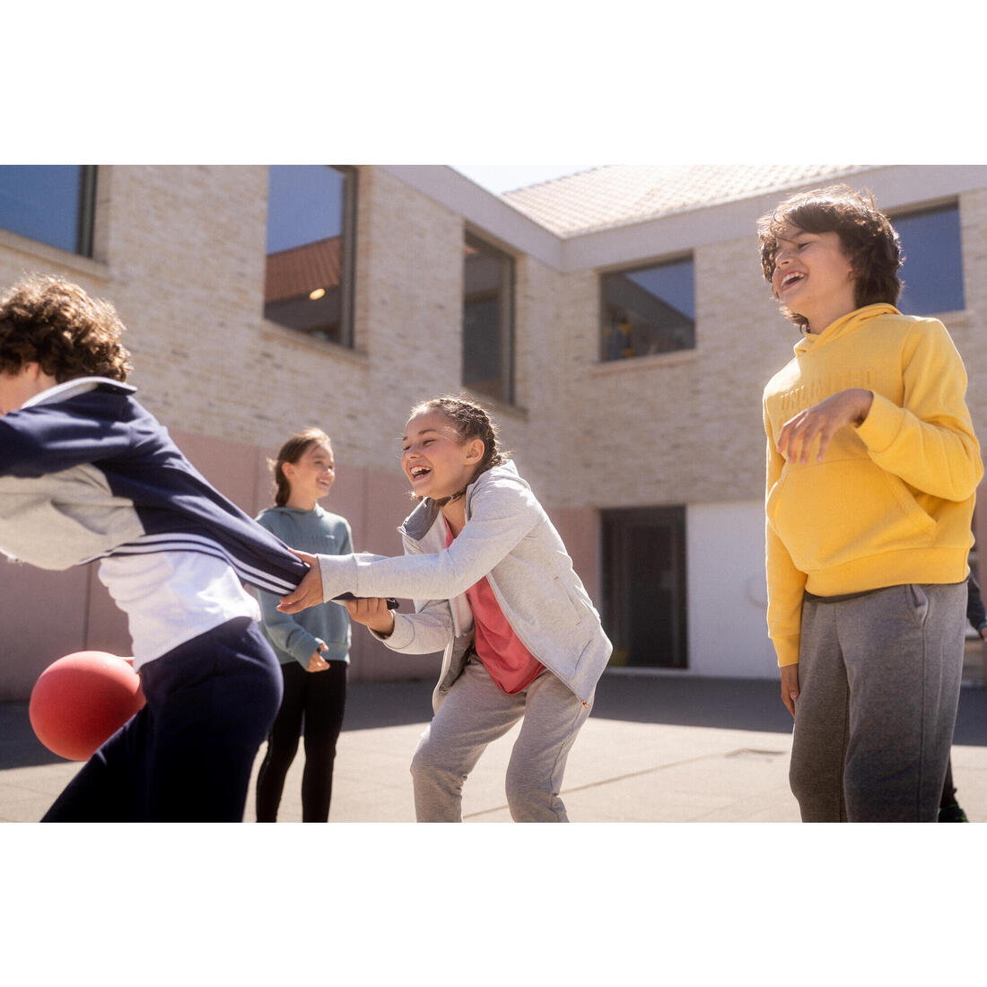 Sweat à capuche coton enfant imprimé