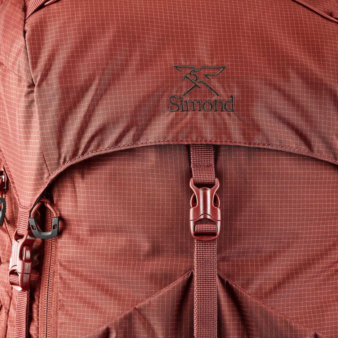 Sac à dos de trekking femme 55+10 l - mt500 air