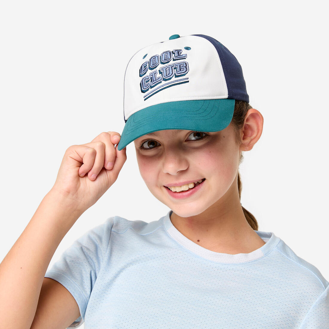 Casquette enfant respirante réglable mixte
