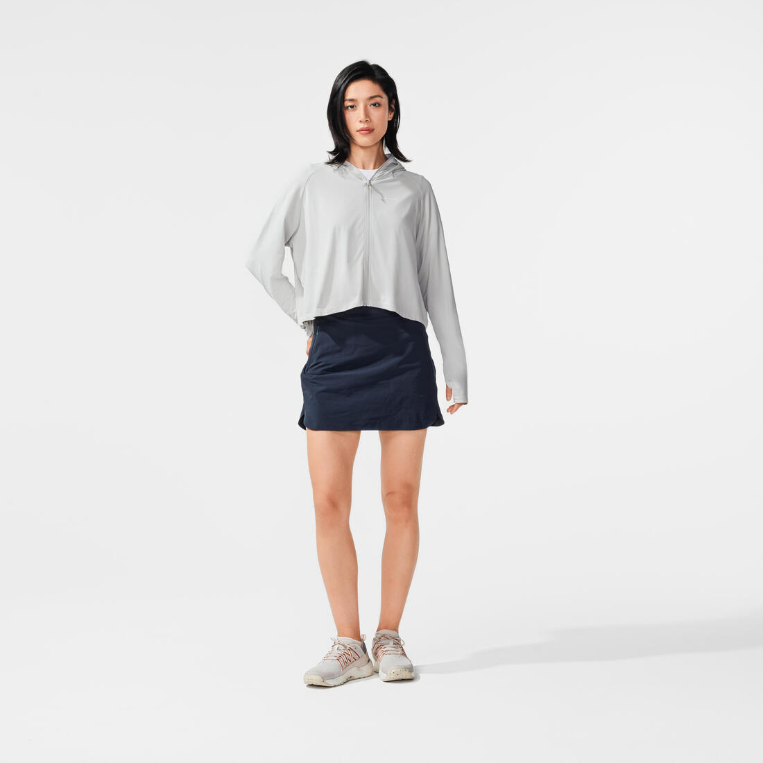Jupe-short de randonnée montagne - MH500 - Femme