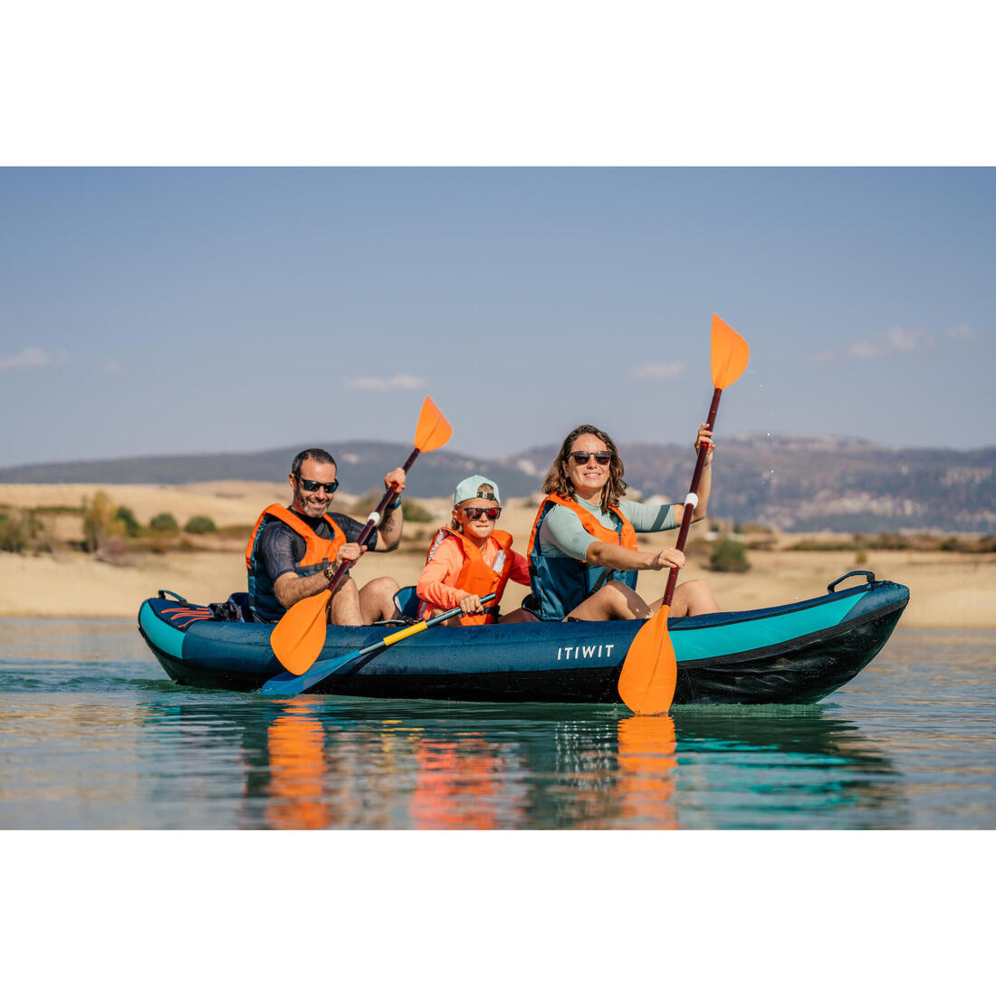 Gilet aide à la flottabilité 50N+ kayak stand up paddle dériveur