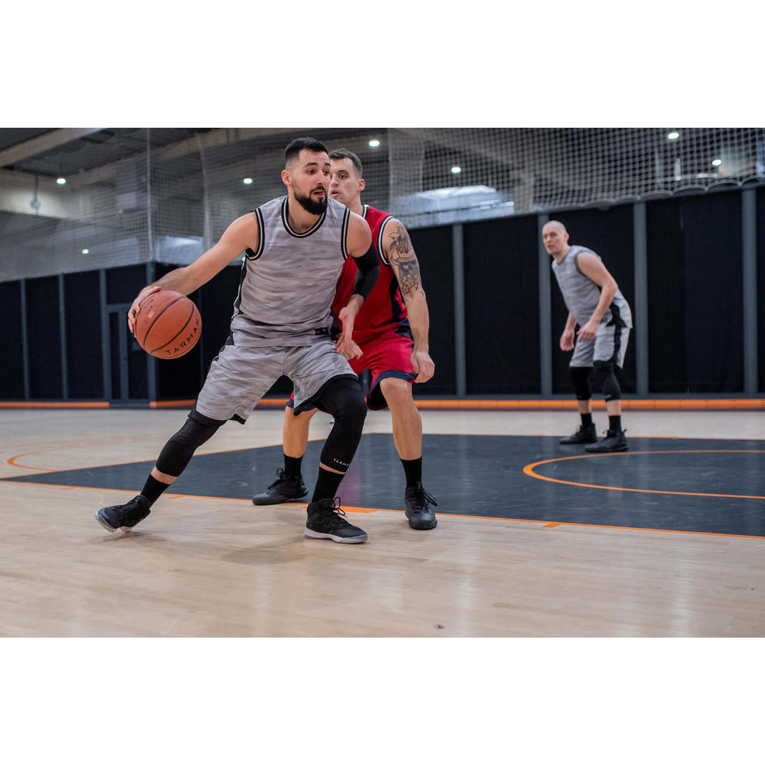 Legging 3/4 de basketball NBA Los Angeles Lakers Adulte - 500