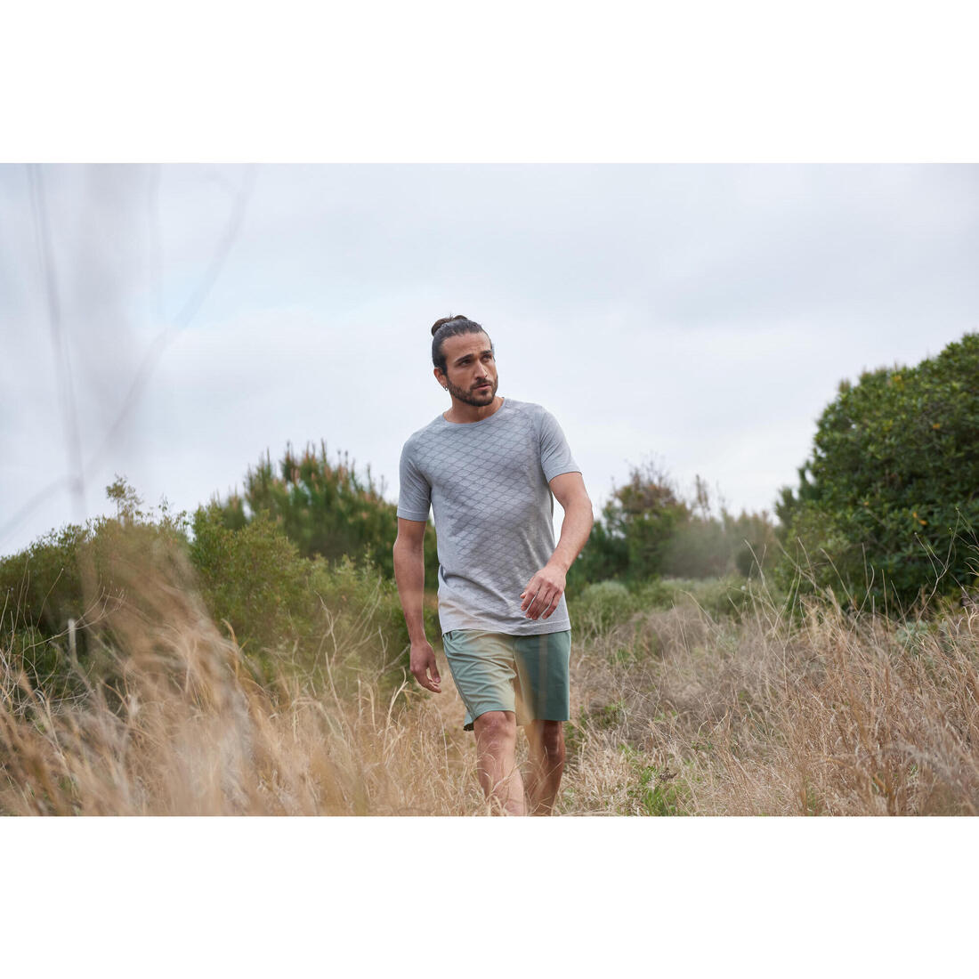 Short de fitness avec poches zippées