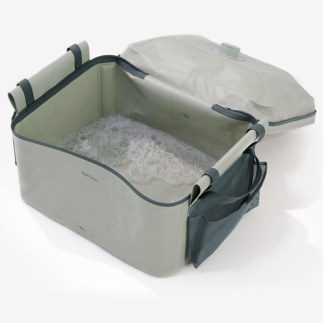 Evier compact 10l pour le camping - reservoir pour les eaux grises