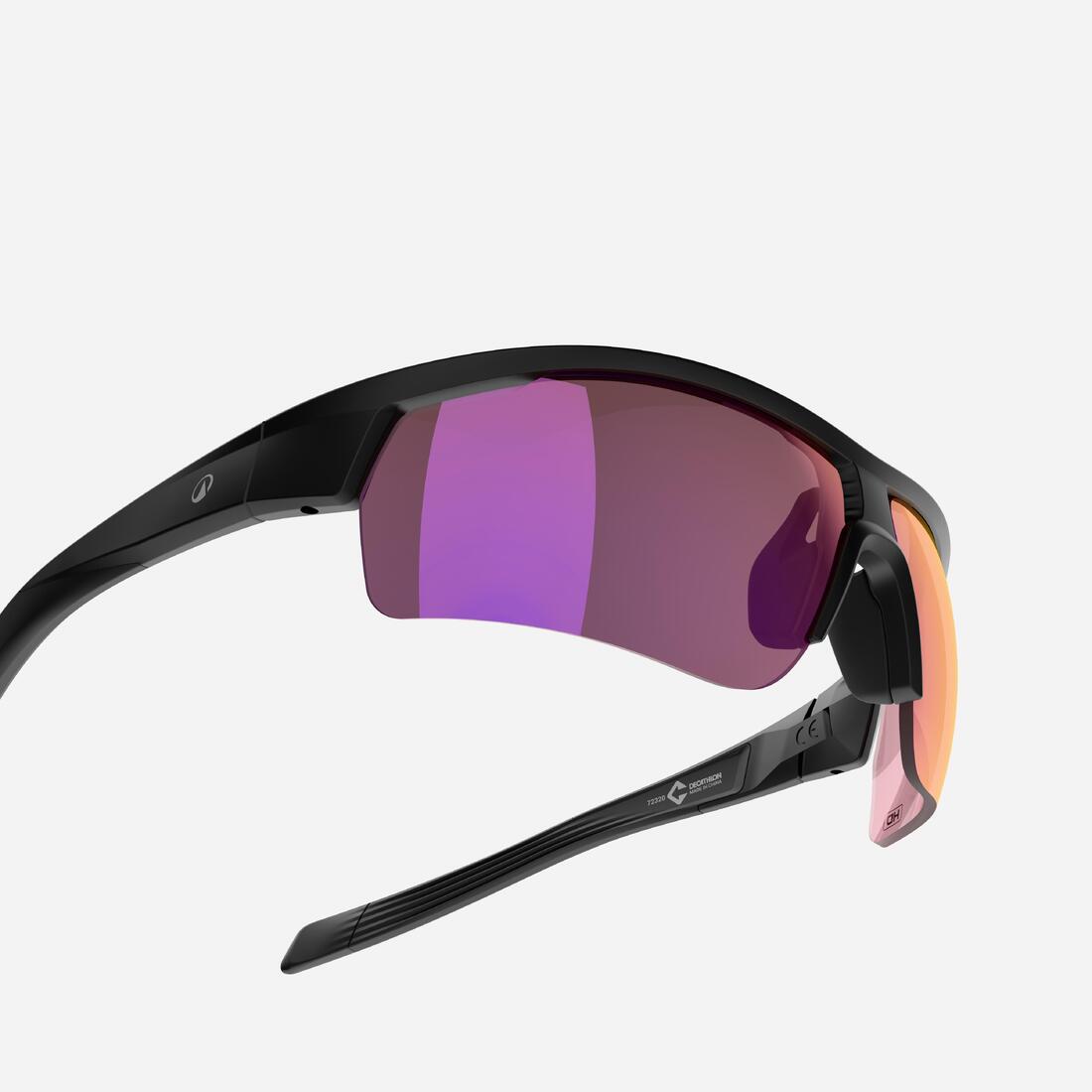 Lunettes de vélo adulte PERF 100 catégorie 3 HIGH DEFINITION noires