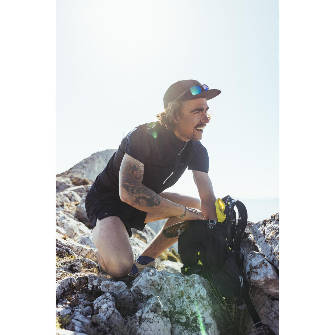 Sac à dos ultra léger de fast hiking 17l - fh500