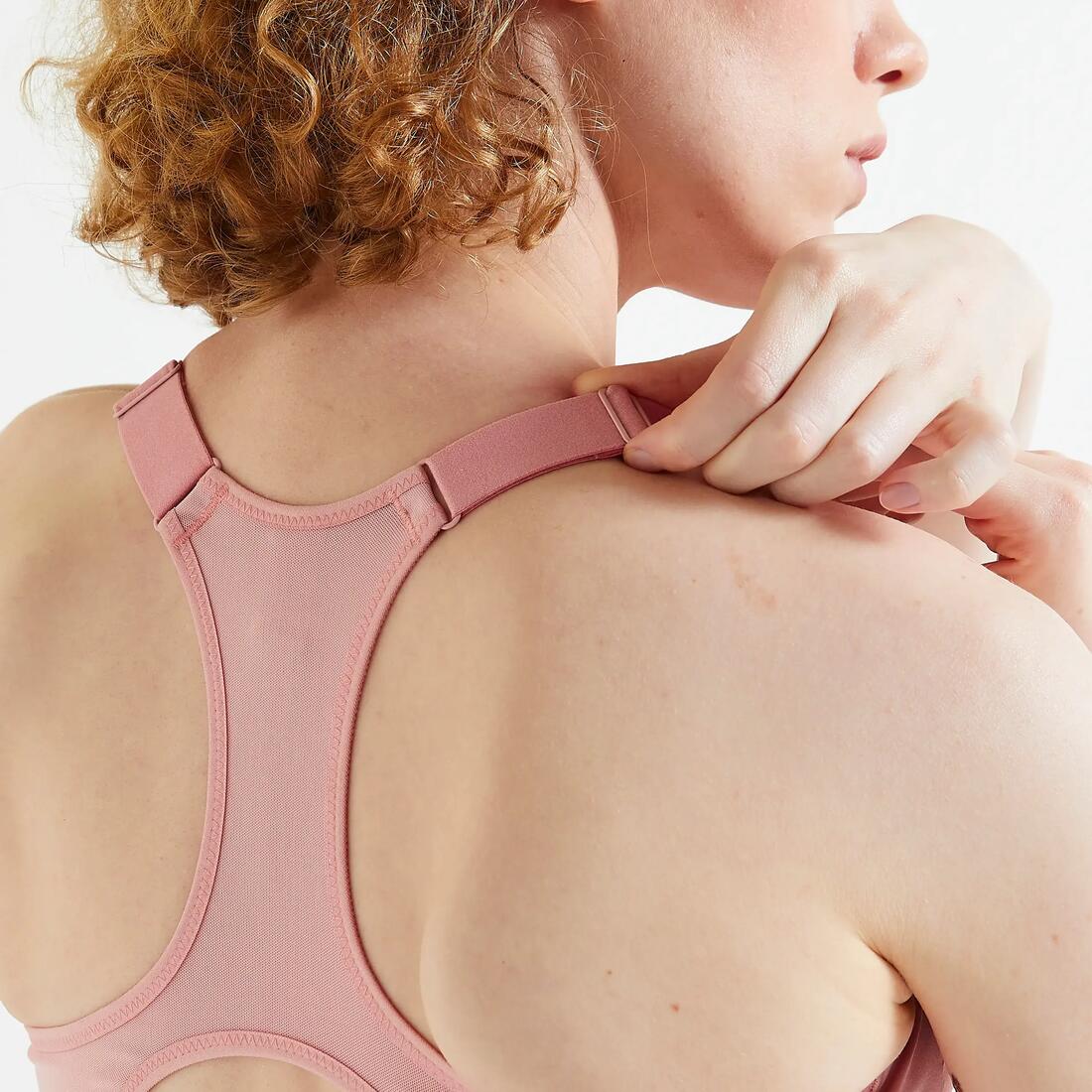 Brassière réglable avec coques maintien fort femme