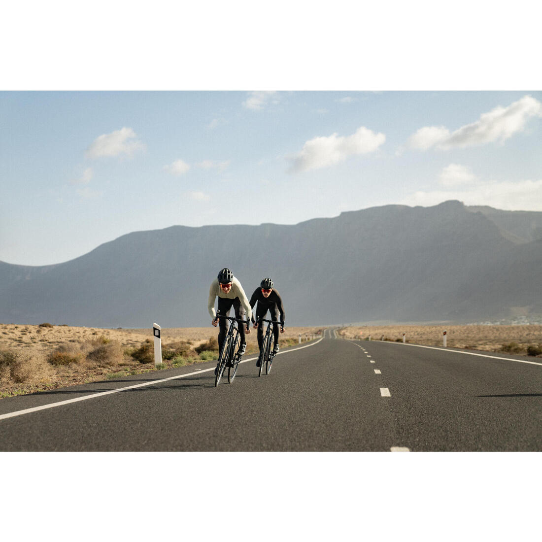 MAILLOT VELO ROUTE MANCHES LONGUES MI-SAISON HOMME -RACER