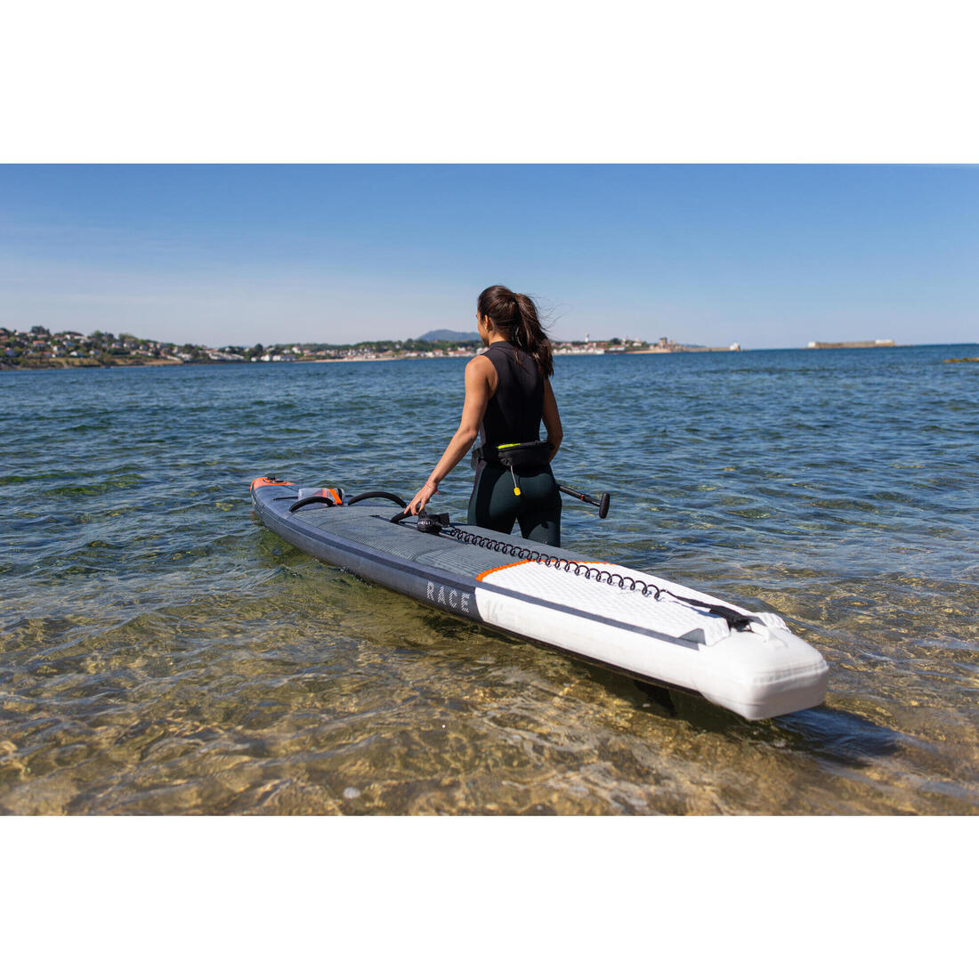 LEASH SPIRAL POUR STAND UP PADDLE DE RANDONNÉE