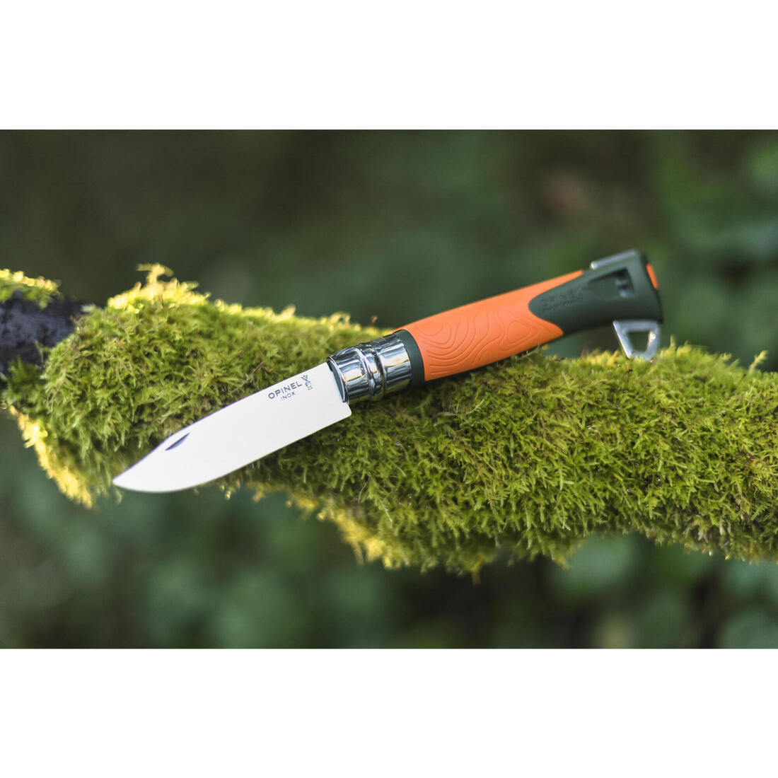 Couteau pliant 9,5 cm inox Opinel N°12 Explore Tire Tique