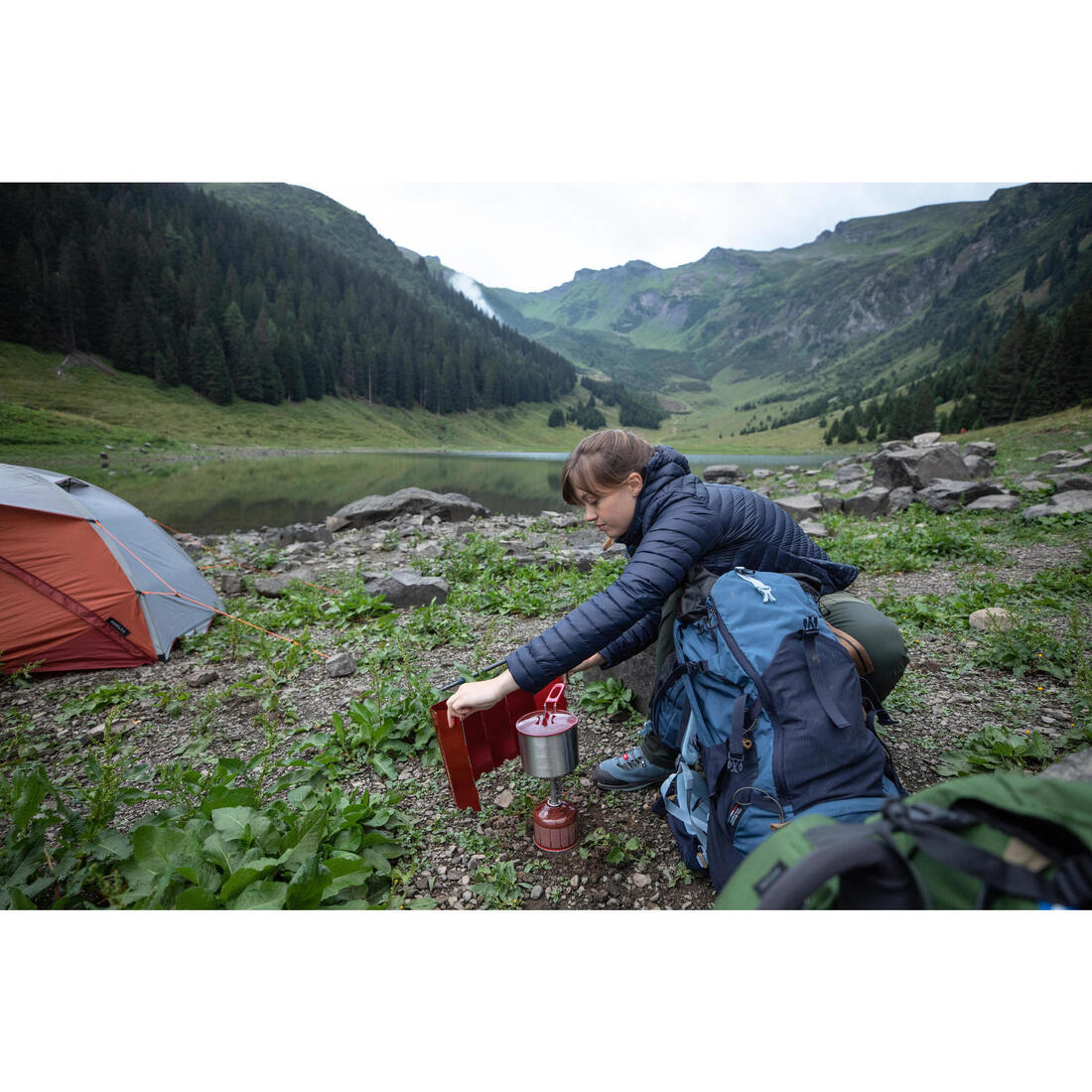 Popote inox de trekking - 1 personne - MT500