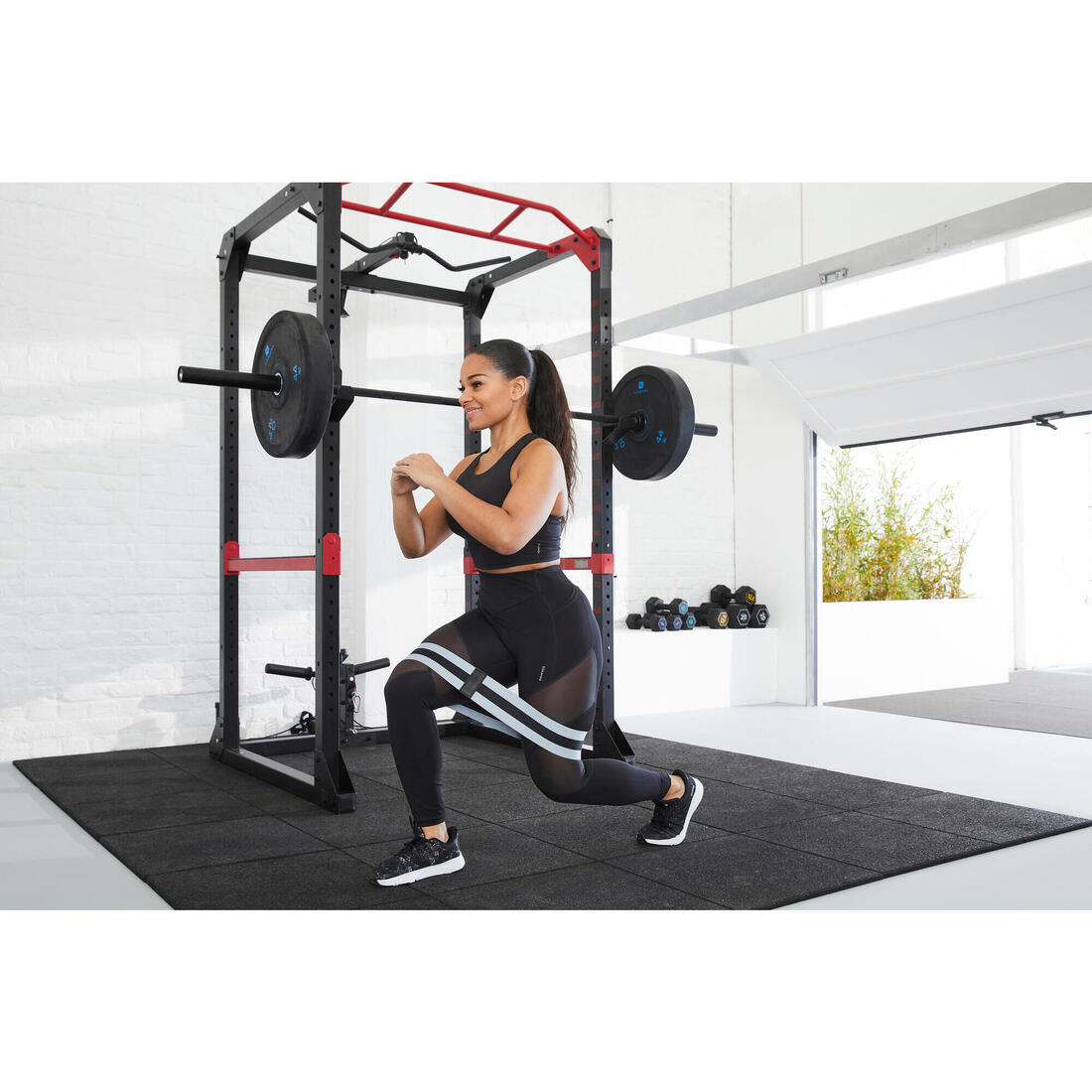 Élastique de musculation fessiers 22kg 31cm - Glute band difficile