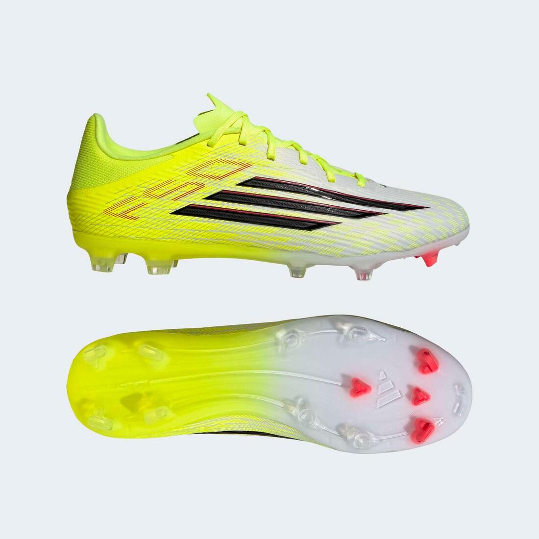 Chaussure F50 League FG/MG Adulte Jaune