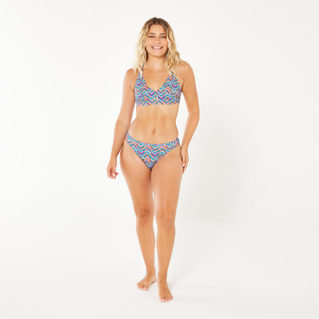 HAUT DE MAILLOT DE BAIN BRASSIÈRE DE SURF FEMME RÉGLABLE DOS AGATHA ANAMONES