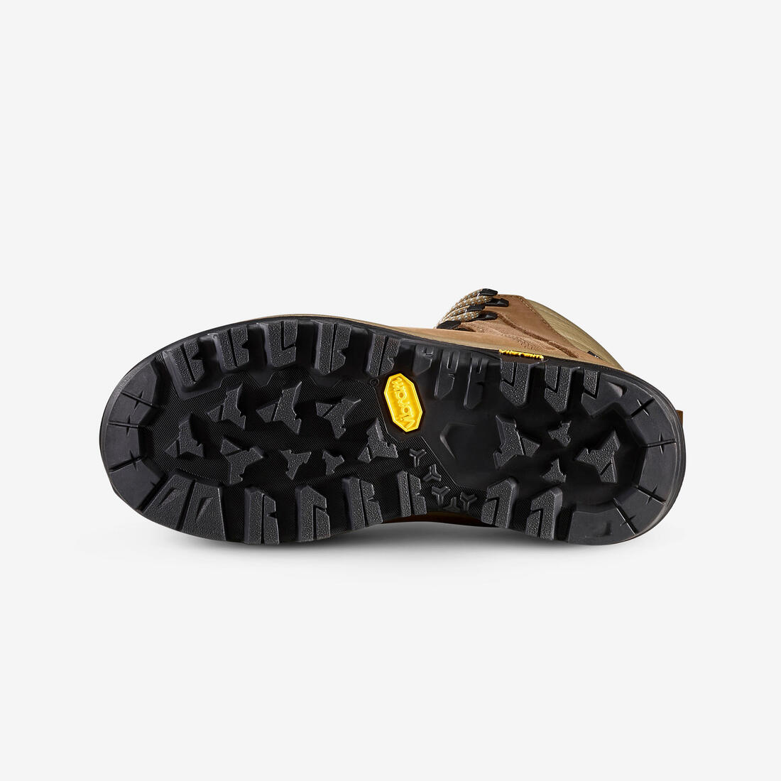 CHAUSSURES TREKKING CUIR IMPERMÉABLES - VIBRAM - MT500 LEATHER - FEMME HAUTE