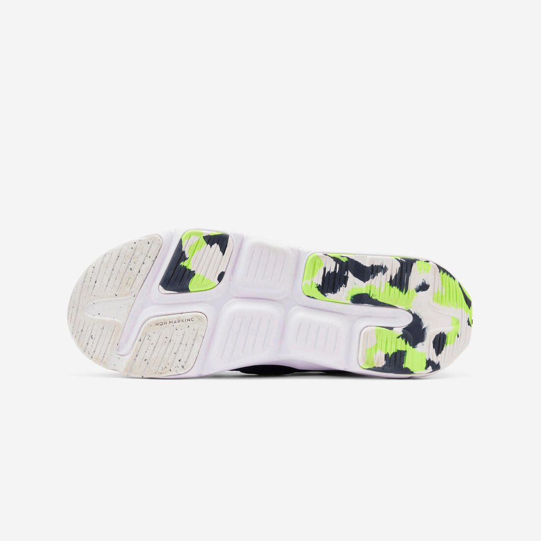 Chaussures de sport à scratch légères enfant, Playful Fast noir et
