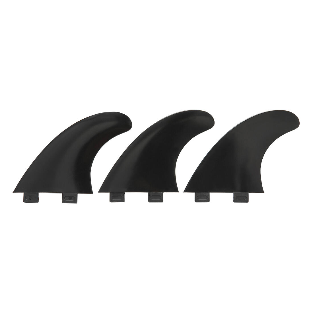 3 Ailerons noir compatibles boitiers FCS .