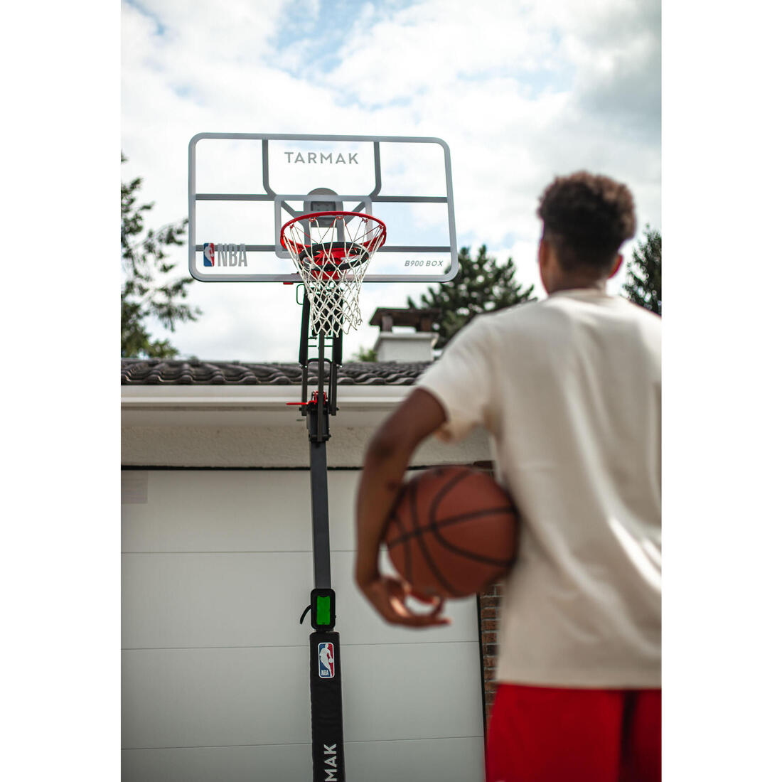 Arceau connecté de basketball avec mini-jeux - Decathlon Basketball Play