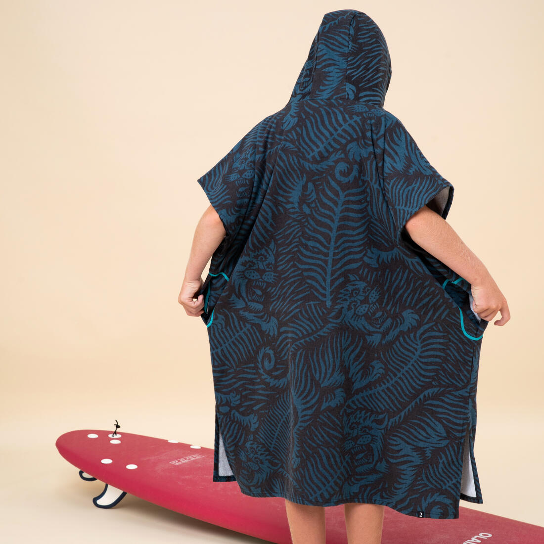 Poncho surf Enfant 135 à 160 cm - 550 Mood