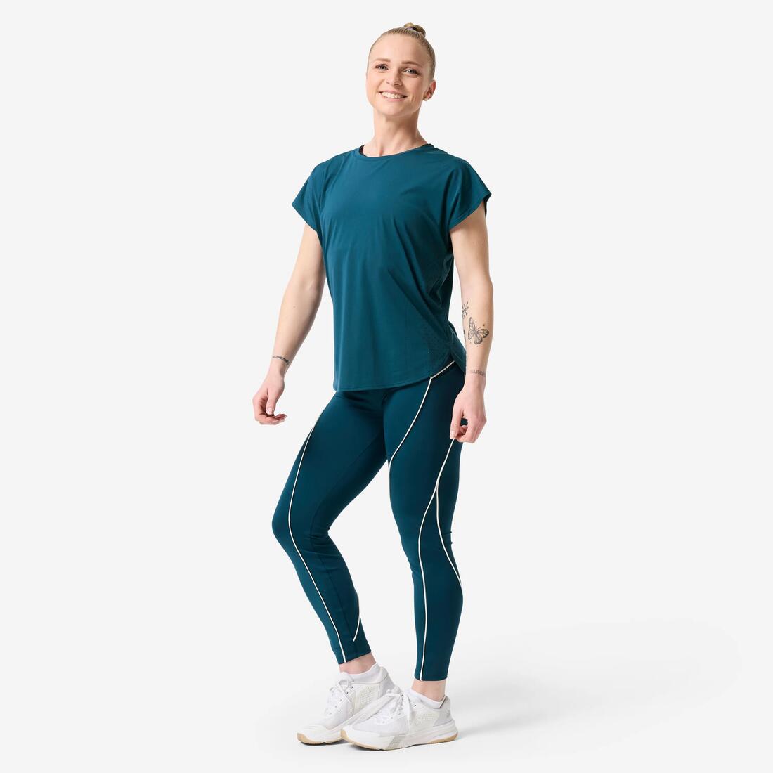 T-shirt ample cardio training femme