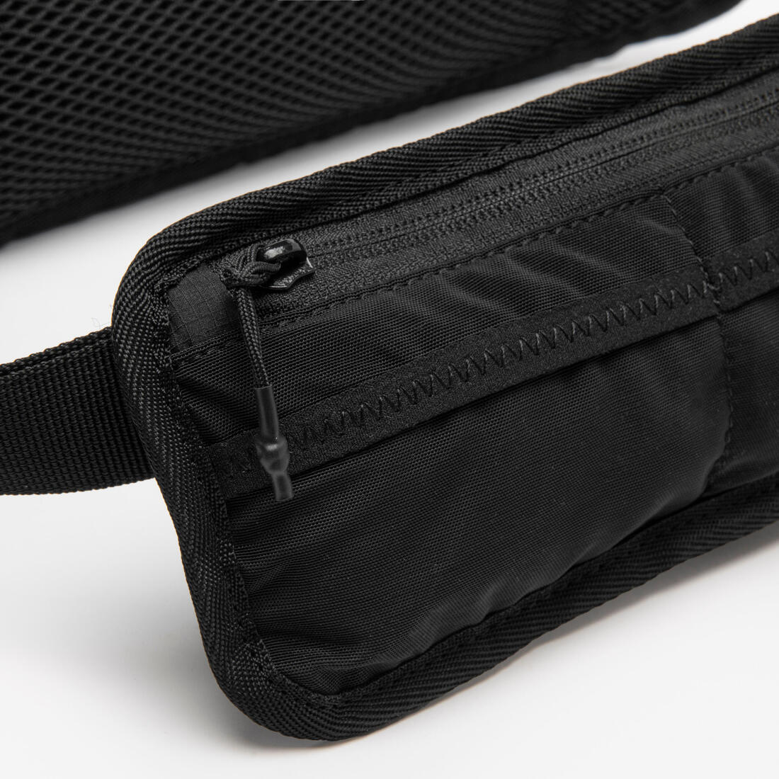 Ceinture de running adulte - kiprun- modulable noir 7 poches