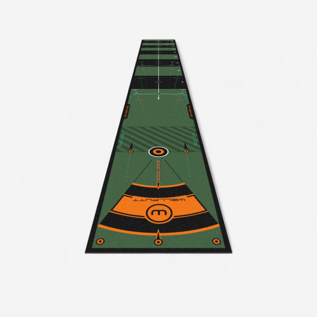 Tapis de putting golf 4m - Wellputt mat vert