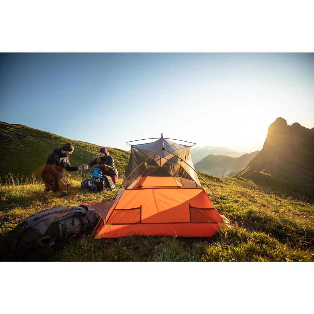 Tente dôme de trekking - 2 places - mt900