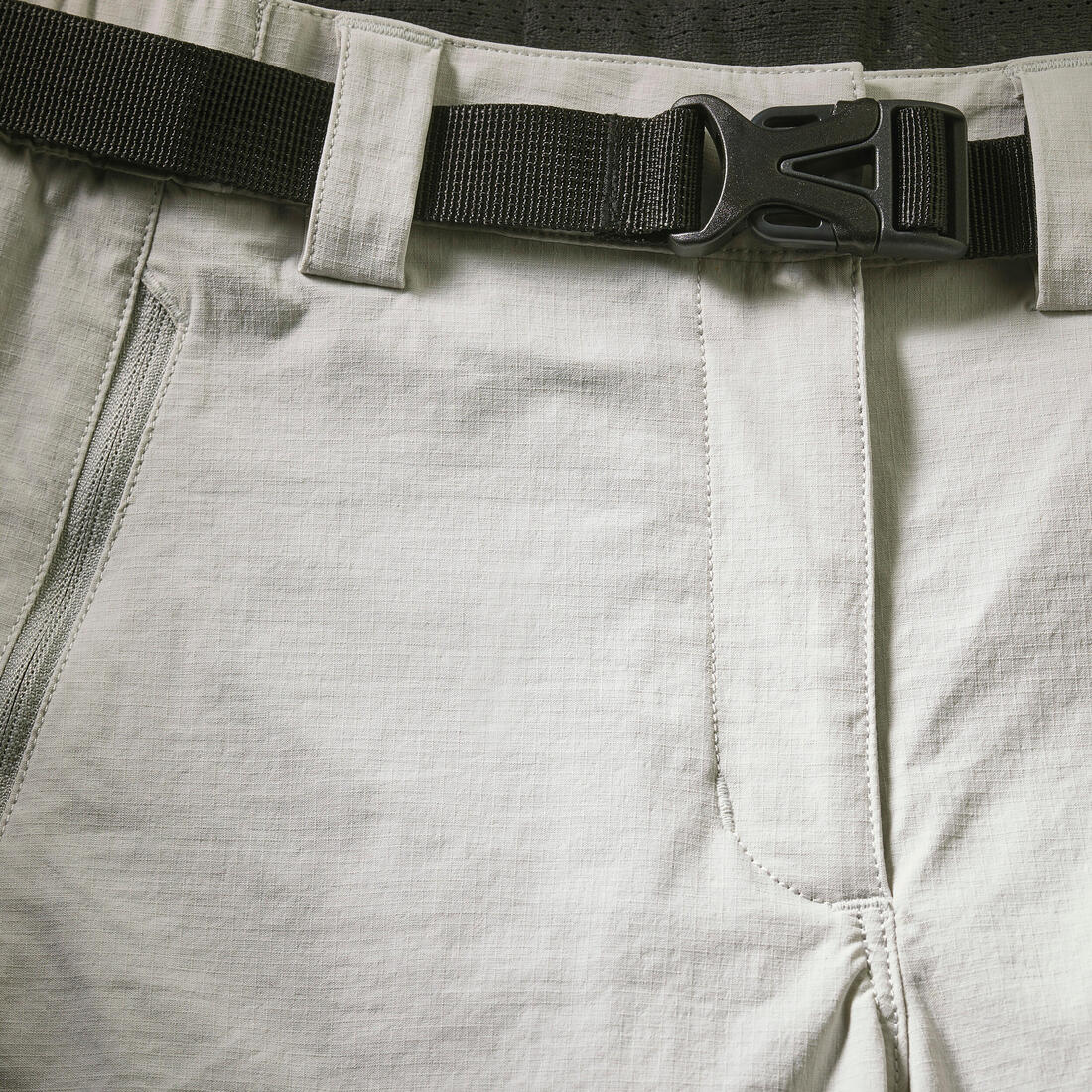 Pantalon résistant de trek montagne - MT500 beige - Femme v2