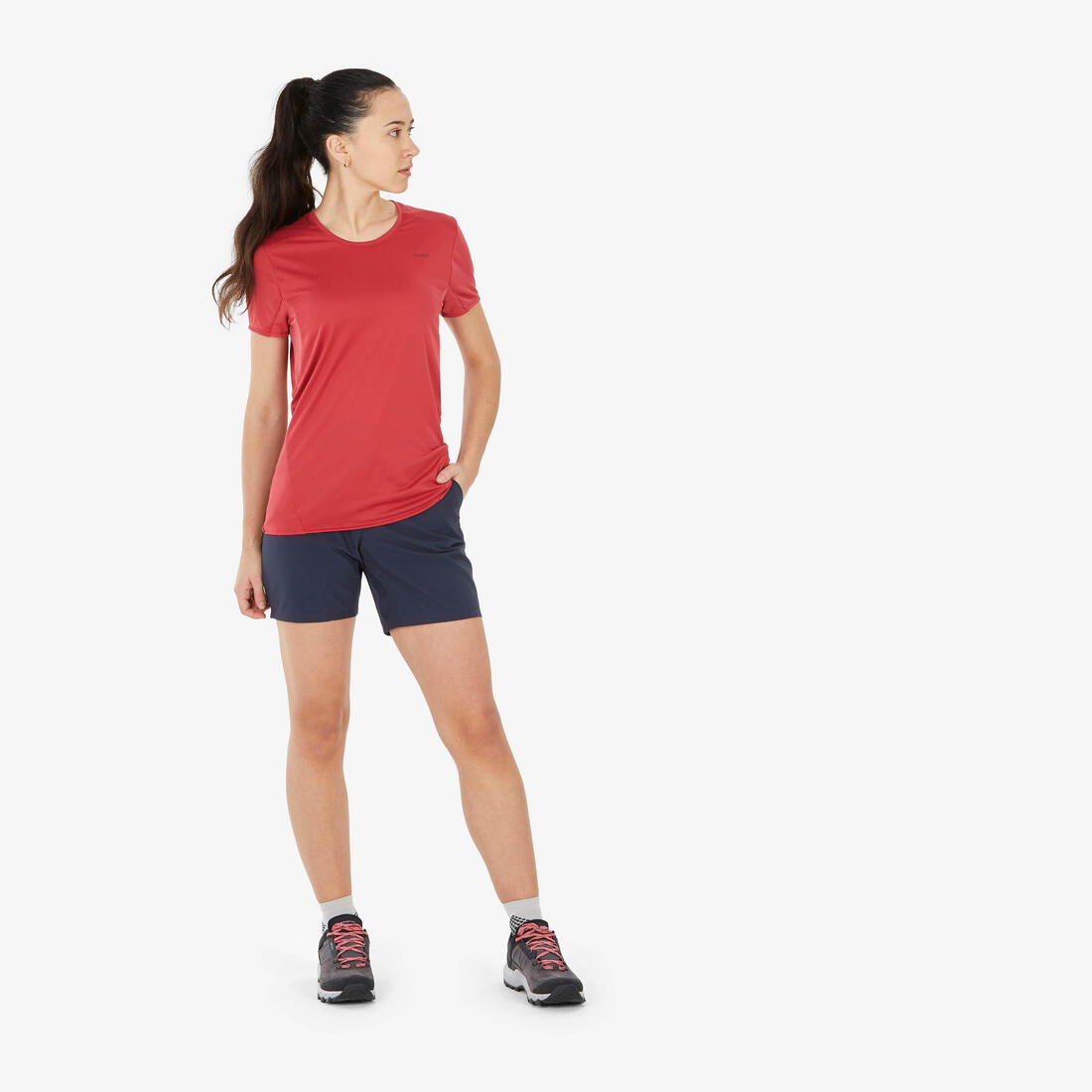 Chaussures imperméables de randonnée montagne - MH500 - femme