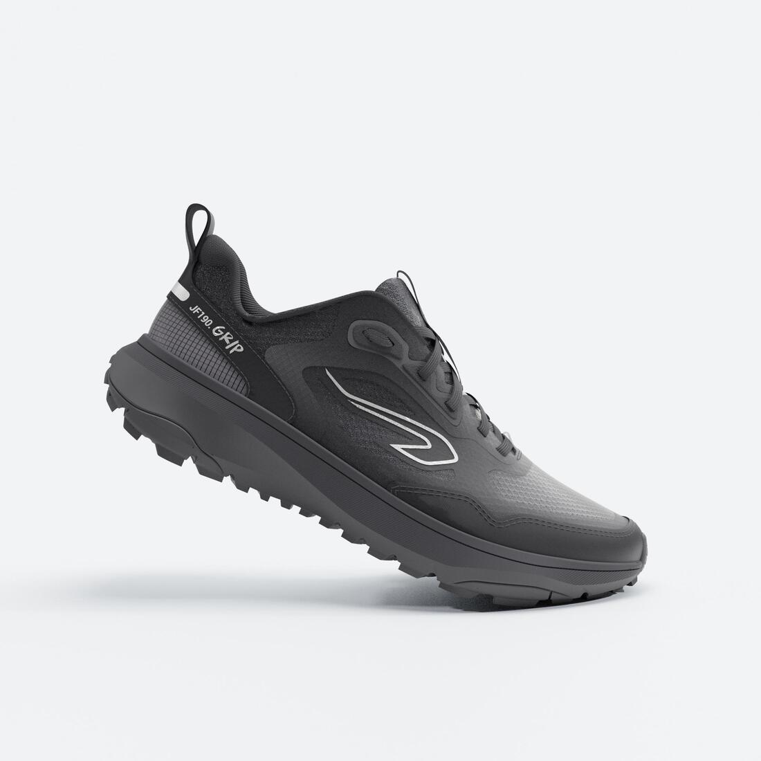 Chaussures running et trail jf 190 grip bleu mangue h