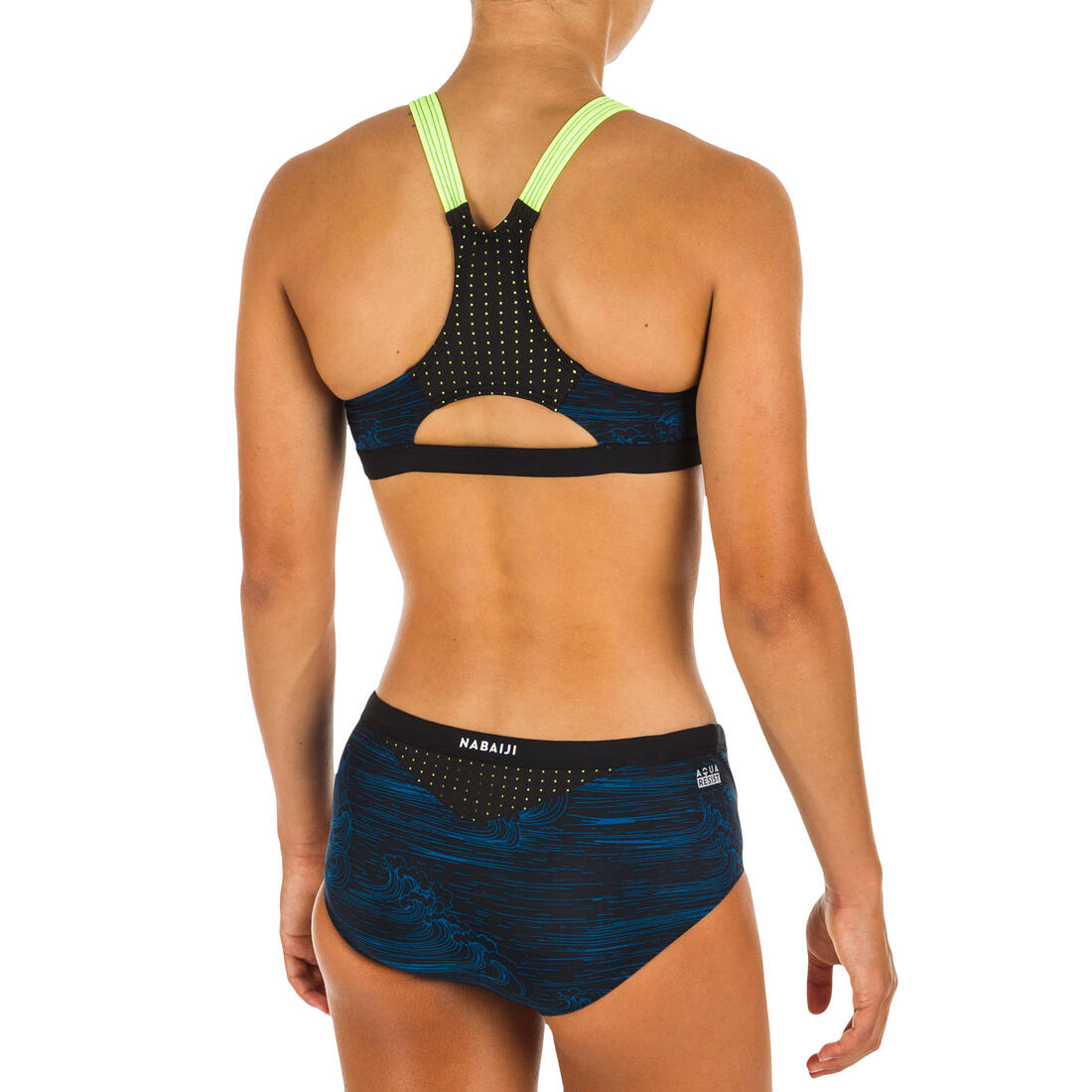 Haut de maillot de bain de natation fille Kamyleon Wave