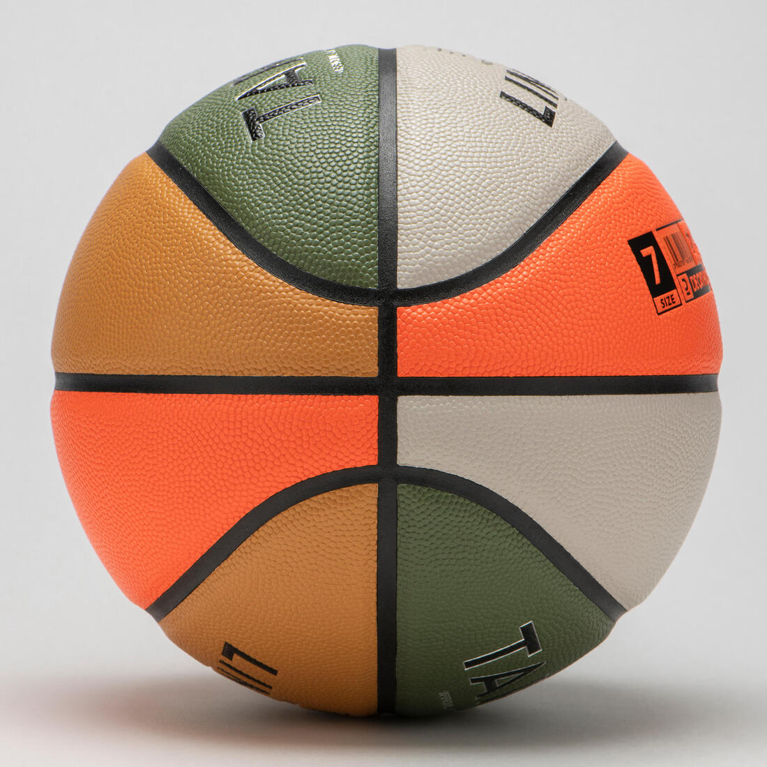 Ballon de basketball taille 7 - bt500 fiba