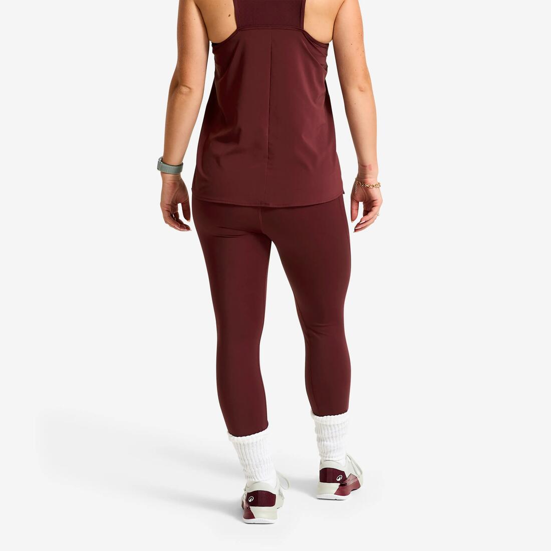 Legging de sport avec ceinture élastiquée femme