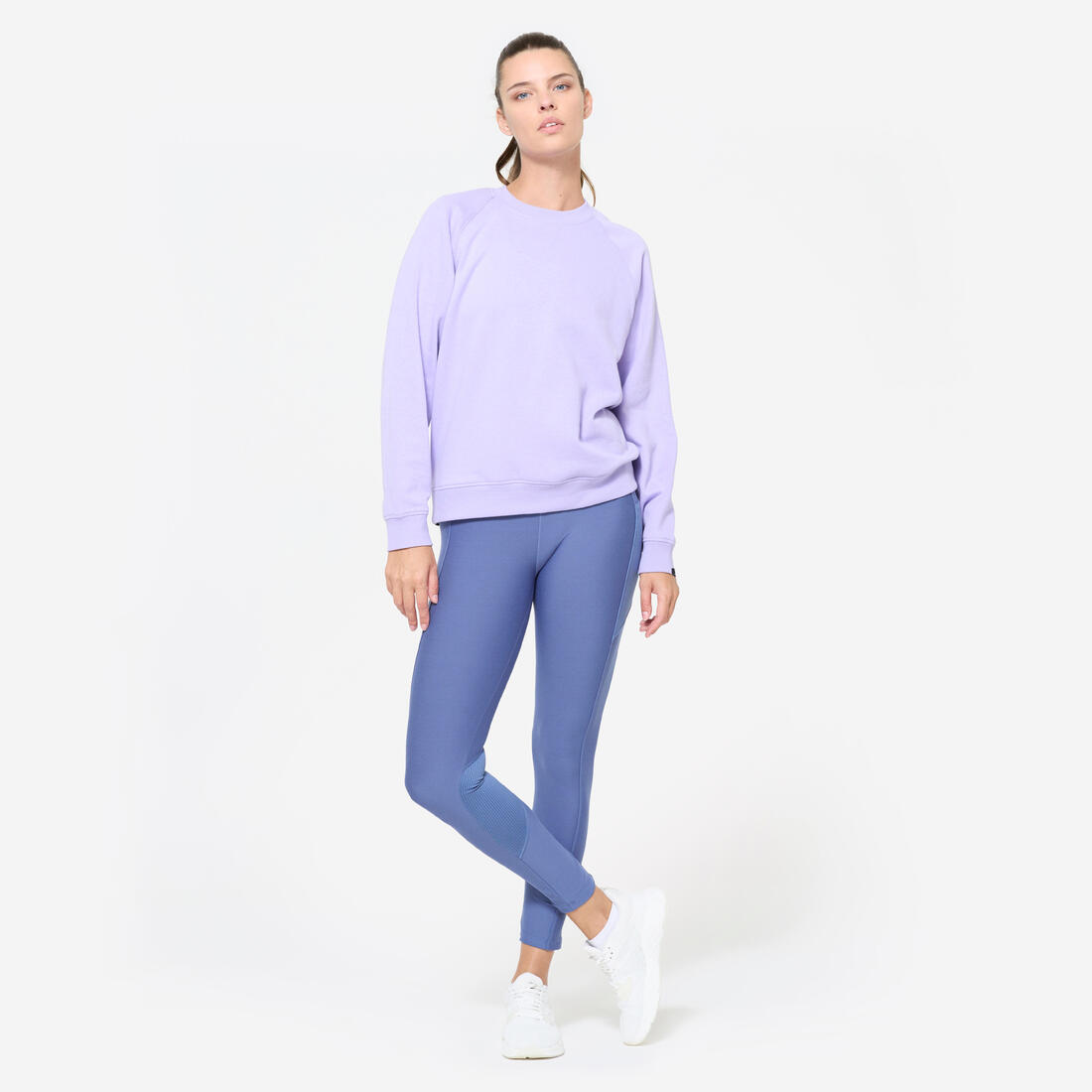 Sweat de fitness en molleton femme