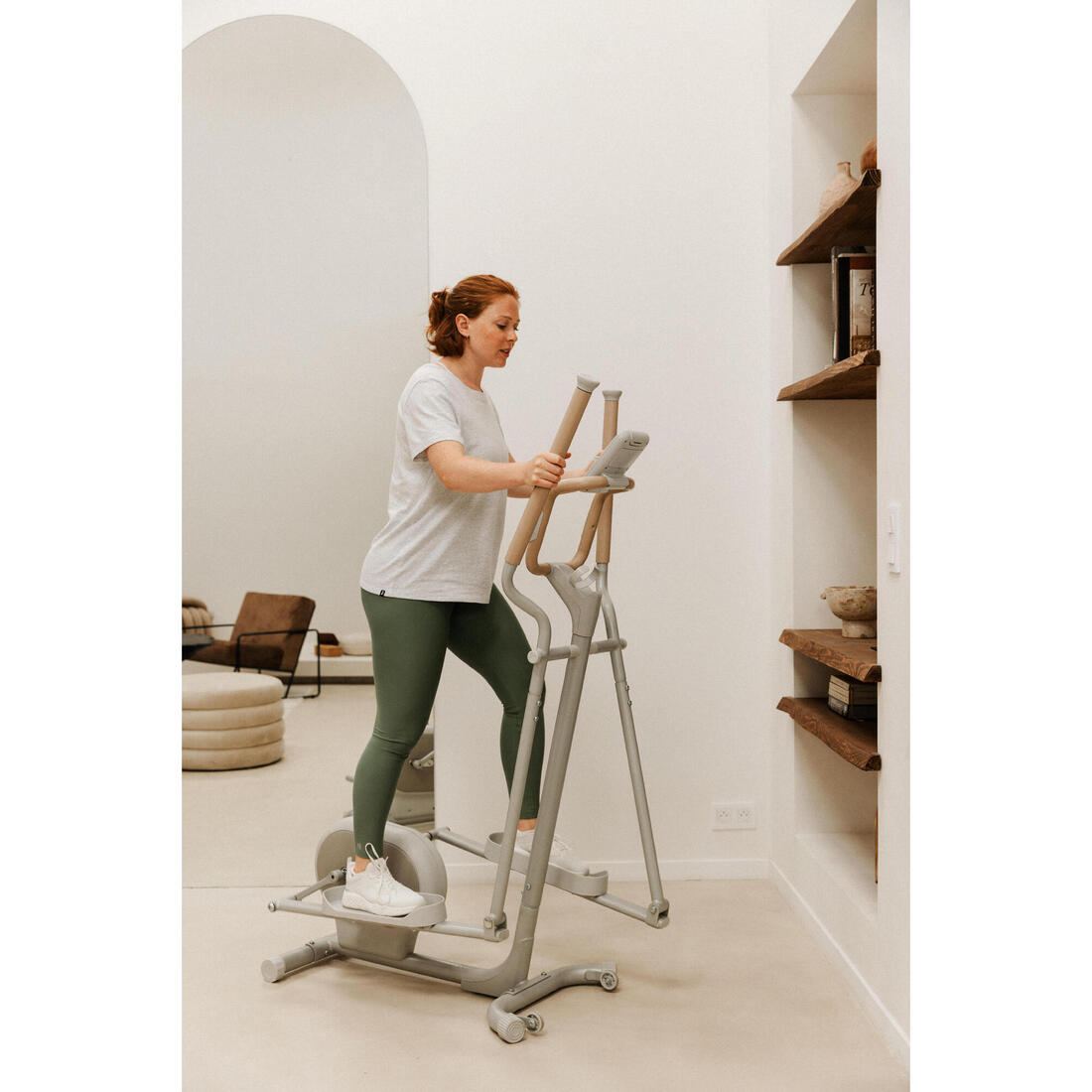 Vélo elliptique 20 programmes et auto alimenté, Initial Elliptical 300