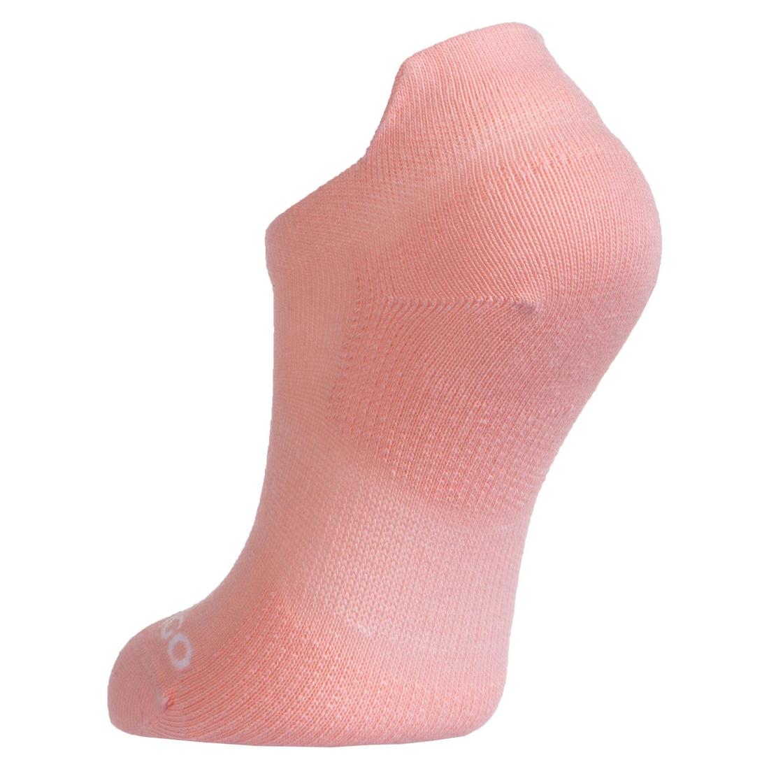 CHAUSSETTES TENNIS ENFANT BASSES ARTENGO RS 160 GRIS LOT DE 3