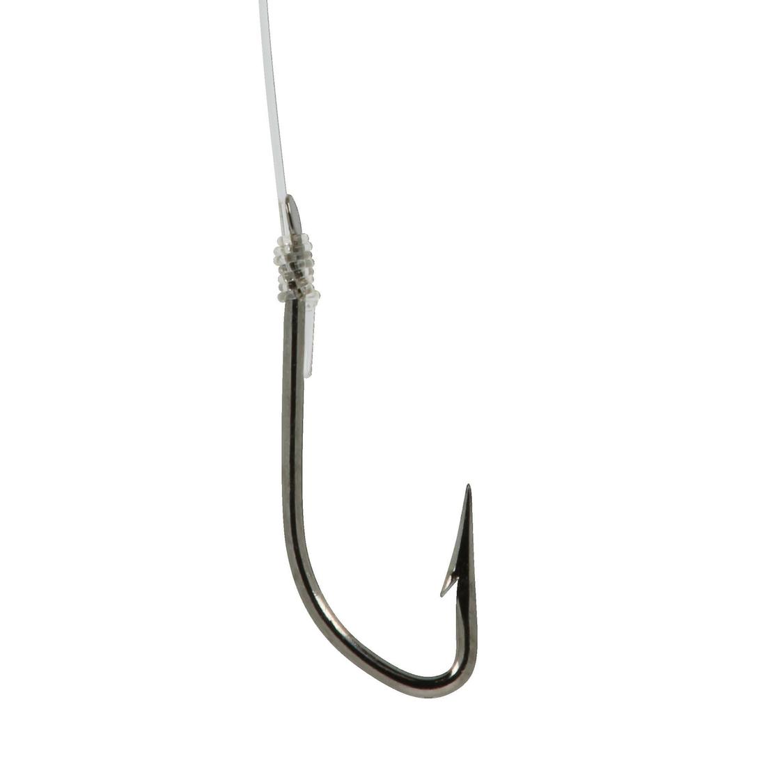 Hameçons montés pêche SN HOOK nickel