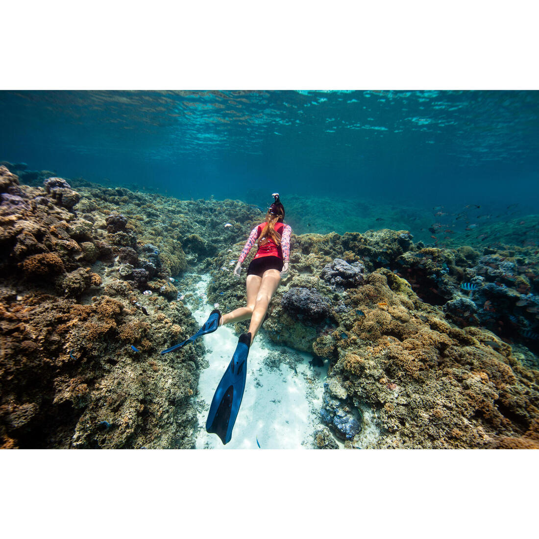 Masque snorkeling immersion Easybreath 900 > 10 ans