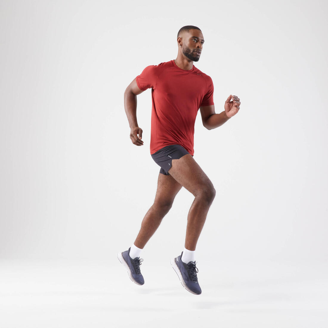 T-shirt de running sans coutures homme - kiprun run 500 confort