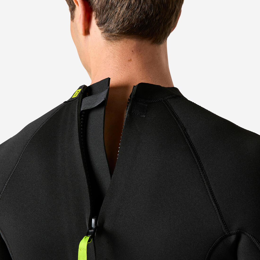 Combinaison SURF 100 Néoprène 4/3 mm homme noire