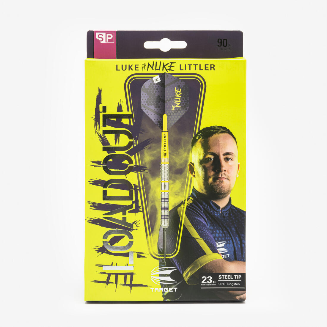 SET DE 3 FLECHETTES POINTES ACIER LUKE LITTLER - 23G
