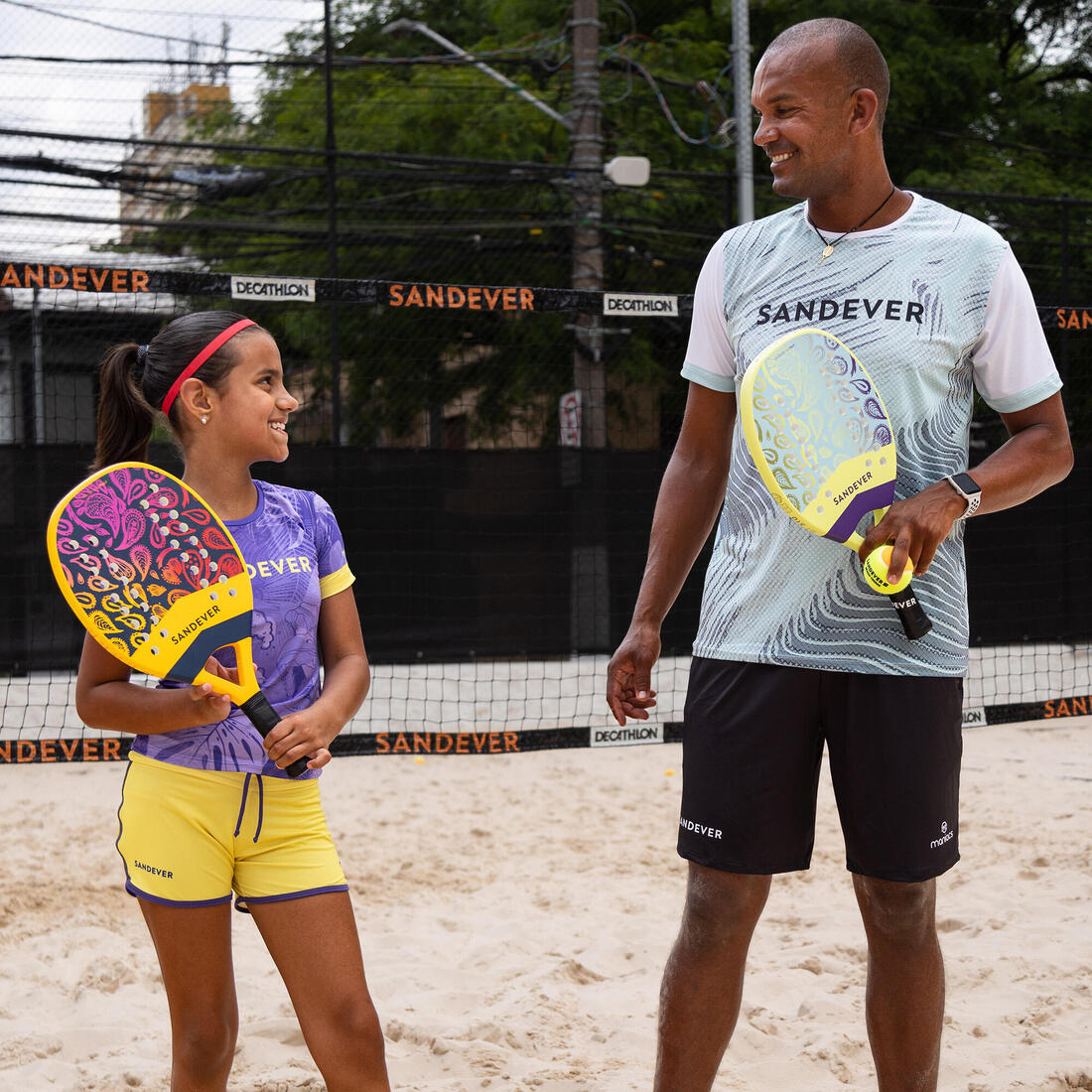 set raquettes Beach Tennis SET BTR 510