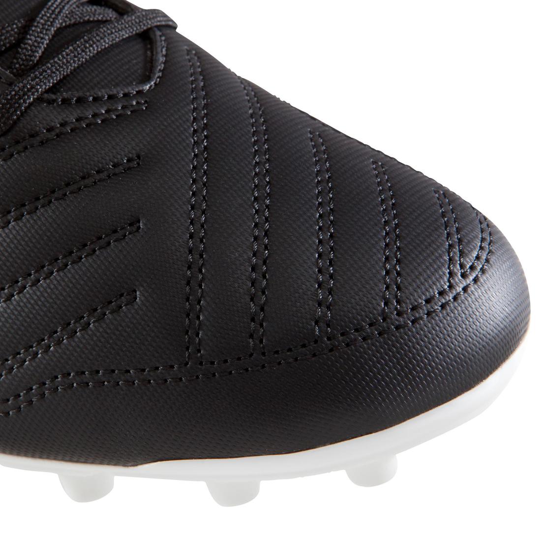 Chaussures de football AGILITY 100 AG/FG adulte noir