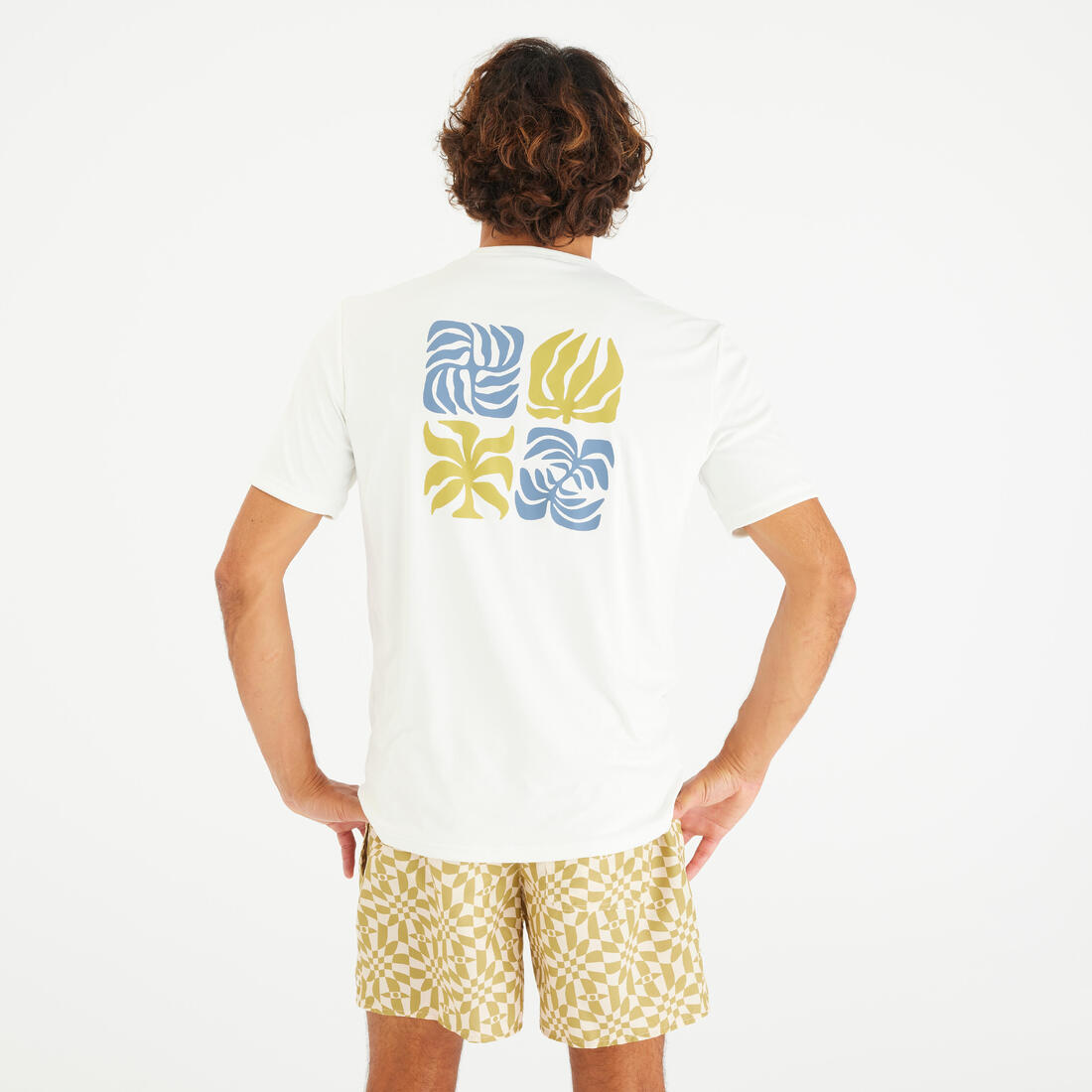 Tee shirt anti uv manches courtes homme - print