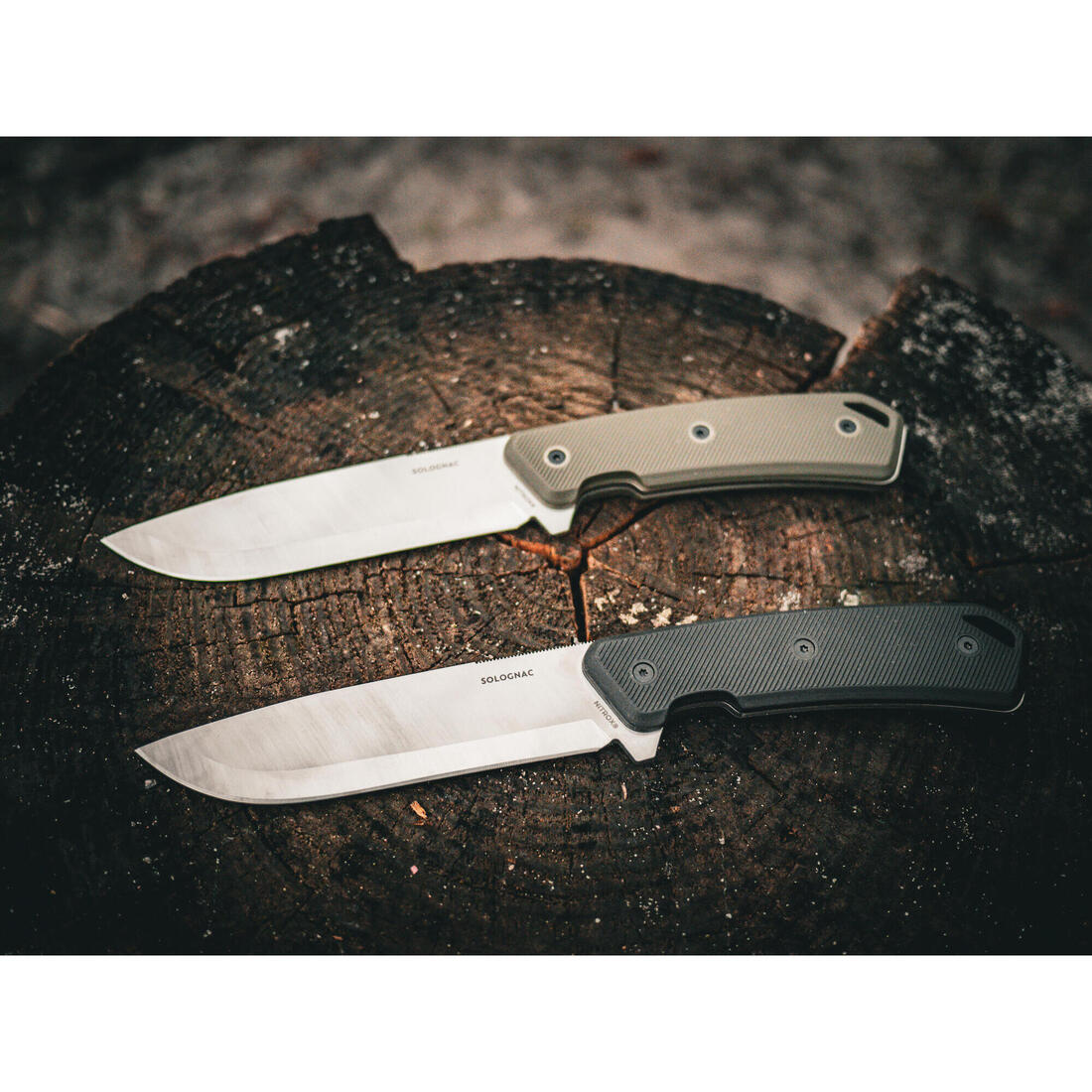 COUTEAU DE CHASSE LAME FIXE 13CM SIKA 130 FR GRIP