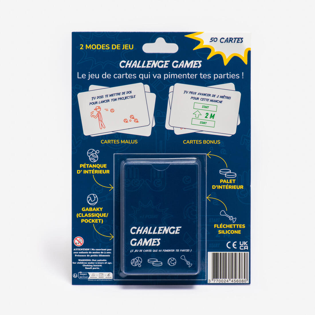 CARTES CHALLENGE GAMES