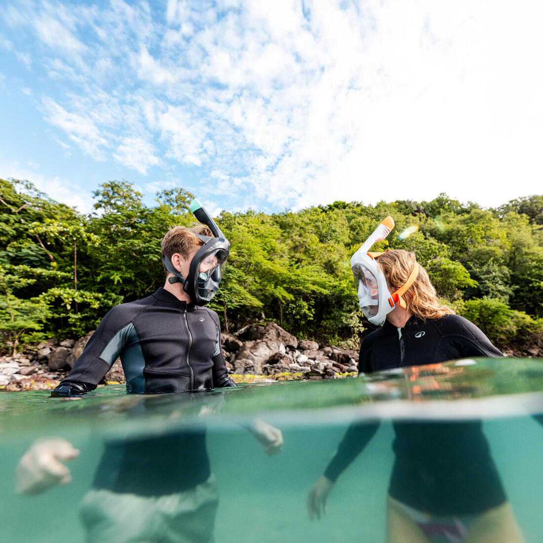 Masque snorkeling immersion Easybreath 900 > 10 ans