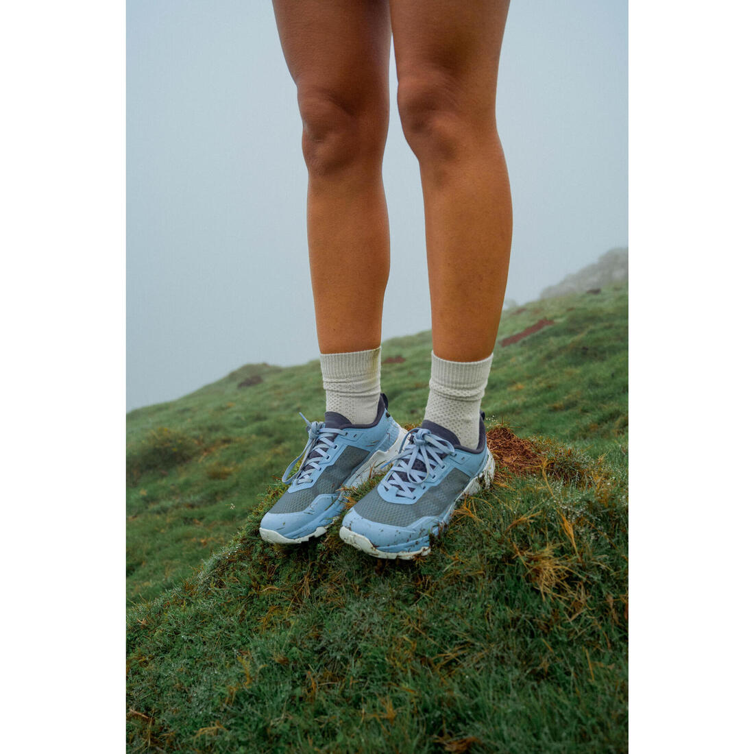 Chaussures de randonnée montagne femme, MH500 LIGHT