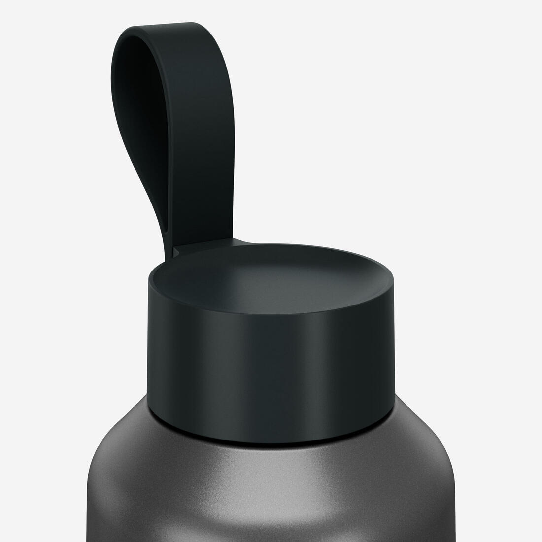 Gourde inox 1L avec bouchon à vis, composée à 75% d'acier recyclé