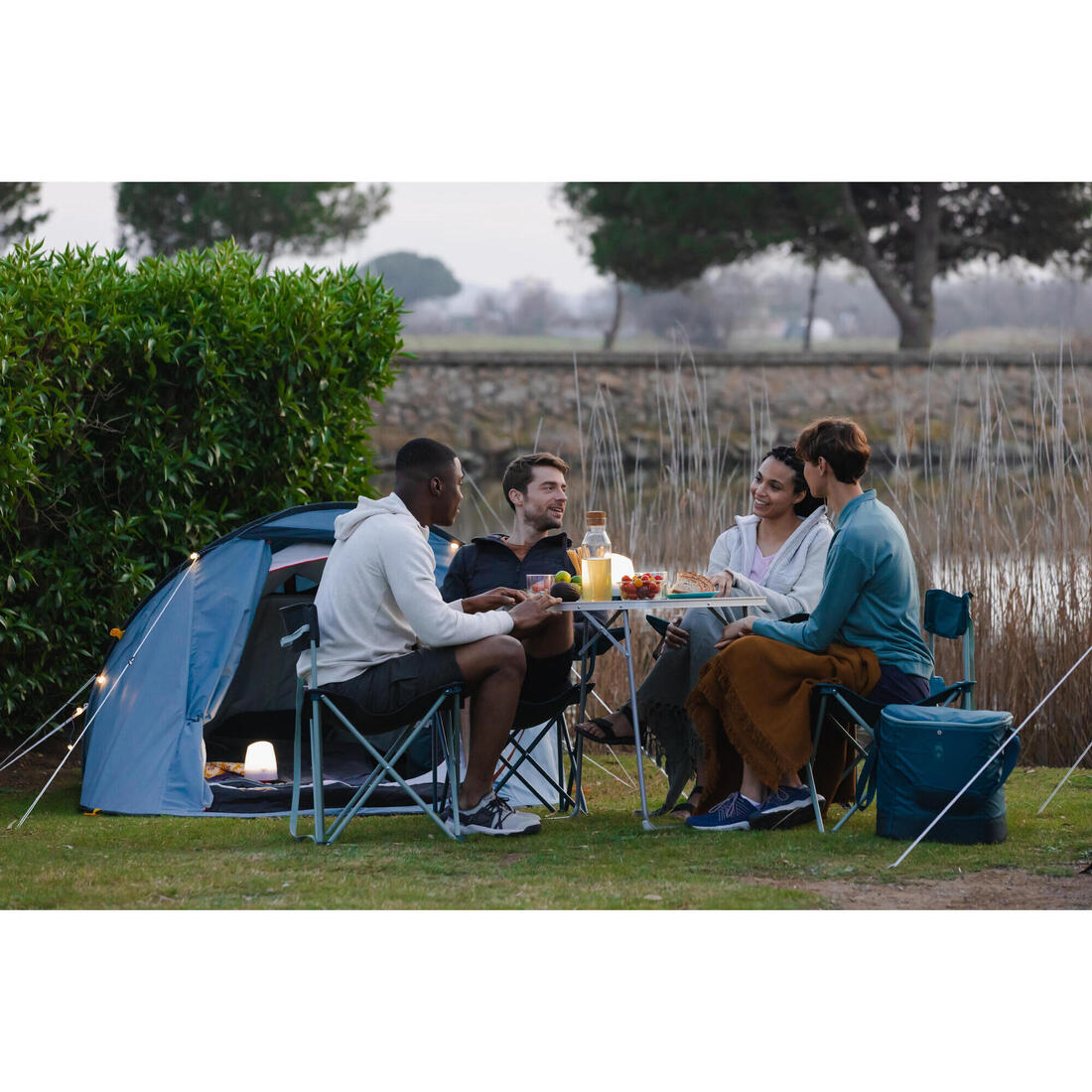 Tente de camping instantanée 2 places, 2 Seconds